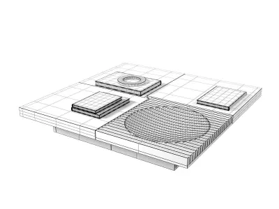 Barringer Coffee Table 3D model