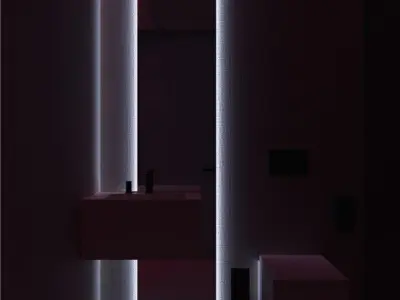 Bathroom Interior Scene for 3ds Max and Corona renderer 3d model 3D model