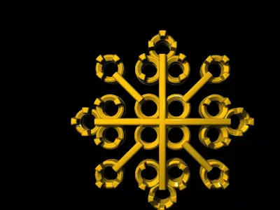  Tops earrings  Free 3D print model