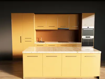 103-Kitchen7 glossy 9 3D model