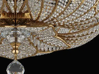 70513x Riccio Osgona Chandelier 3D model