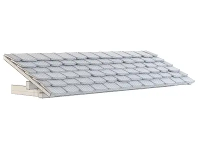 Forge Small Roof 3D model