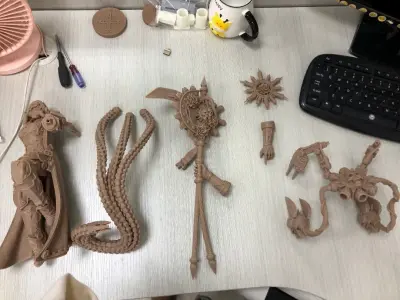 Heresylab - Female priest Domina 3D print model