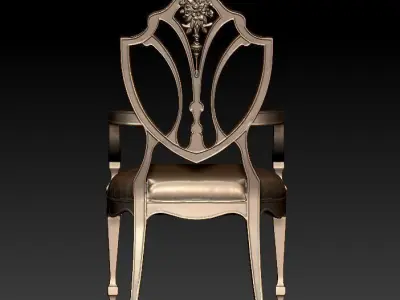 Old chair  3D print model