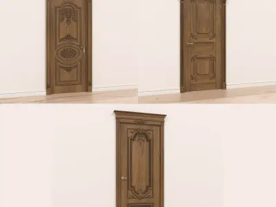 Classic Doors Collection 7 3D model
