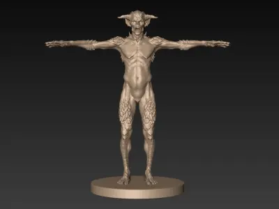 Demon Creature 03 3D model