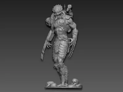 Predator 3D print model