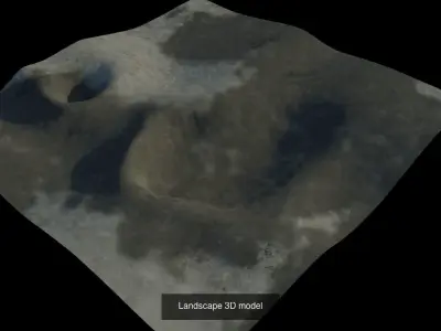 Landscape 3D models 3D Model Pack