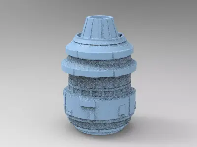 Moon base prop 1 3D model