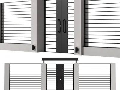  Fencing 25 3D model