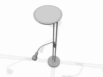 Standing living room lamp 3D model