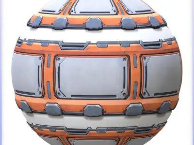 SciFi Seamless Texture Texture 45
