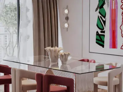 Nice Little Living Room No1 3D model