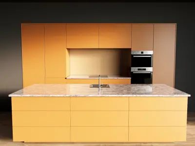 30-Kitchen6 matte 3 3D model