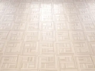 Parquet - Laminate - Wooden floor 2 in 1 Low-poly 3D model 127