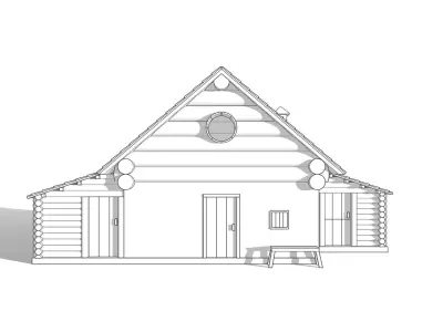 Heidi Fantasy House Casa de Heidi Fantasia  Low-poly 3D model