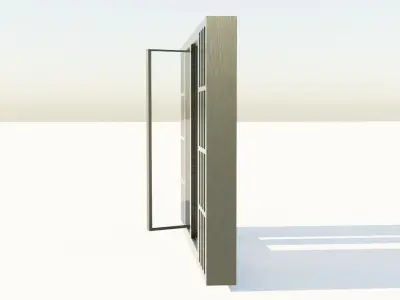 Casement Window Low-poly 3D model