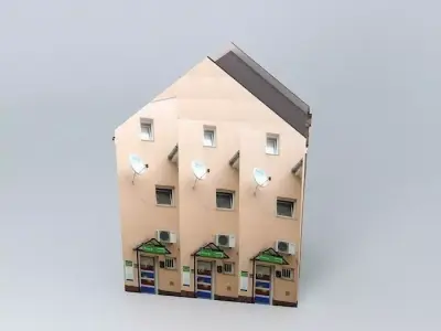 4059 Post Street inch object Free 3D model