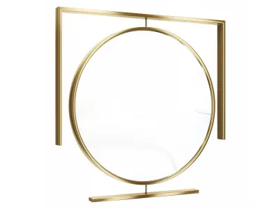 Mirror in a metal frame GZ-M1063 3D model