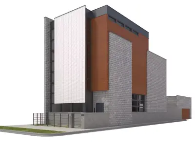 House-011 - Low Poly 3D model