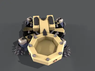 Scattershot 3D model