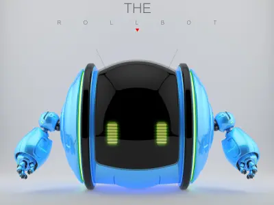 ROLL BOT v3 3D model