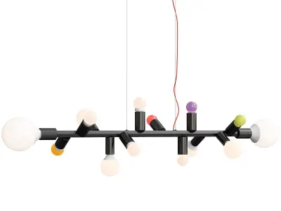 Almerich Party Hanging Lamp 1 3D model