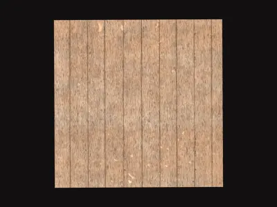 Medieval Floor V05 Low-poly 3D model