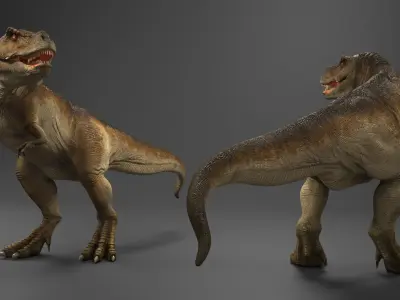  Tyrannosaurus Rex Standing Pose 