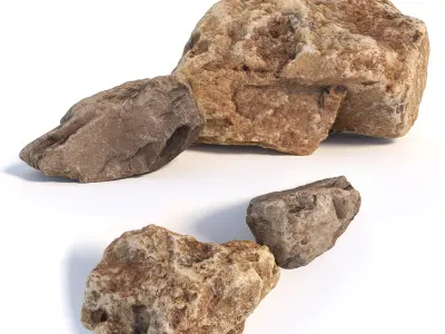 143 stone 3D model