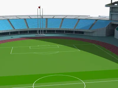 Gymnasium 2 3D model