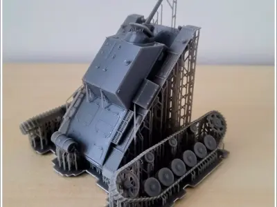 Su-76i 76mm SPG - Soviet army WW2 Second World East front Ostfro 3D print model