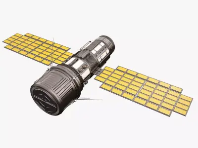 Sci Fi Satellite 03 3D model