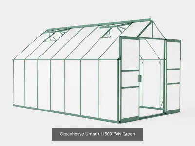 Collection of Greenhouse Uranus 11500 - 6 Models 3D Model Pack