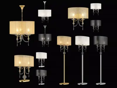 725 Paralume Lightstar Collection 3D model