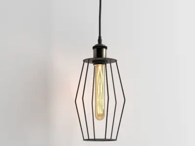 Hanging lamp LOFT HOUSE P-66 3D model