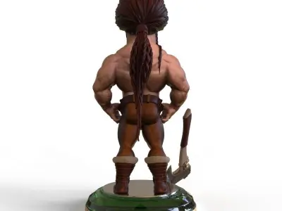 Piece Chess - The King 3D print model