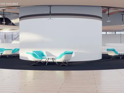  Flying Taxis Hub with Passenger Aircraft 