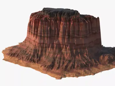 Arizona Mesa Mountain 1 3D model