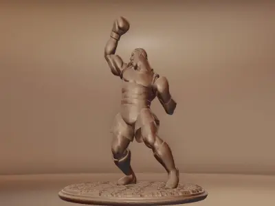 BALROG - STREET FIGHTER 3D print model