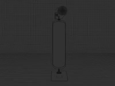 Traffic Control Traffic Delineator 3D Model High-Quality 3D model