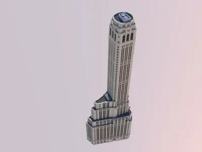 20 Exchange Place 3D print model