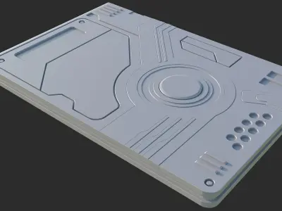 Printable Time Travel Card Case - Alice 3D print model