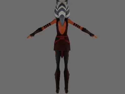 Clone Wars Ahsoka Tano 3D model