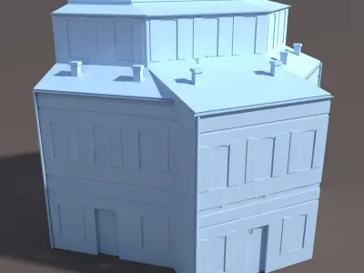 Apartment House 3D model