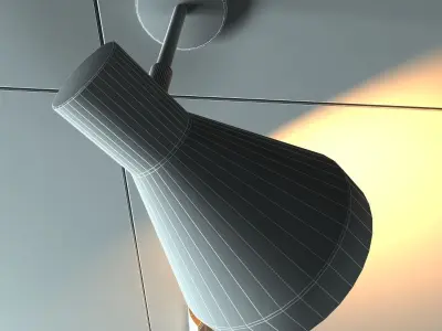 Falper Wing Modern Washbasin 3D model