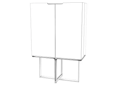 Veronique 1 Cupboard 3D model