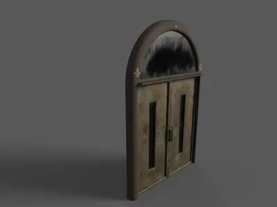 Door Model Low-poly 3D model