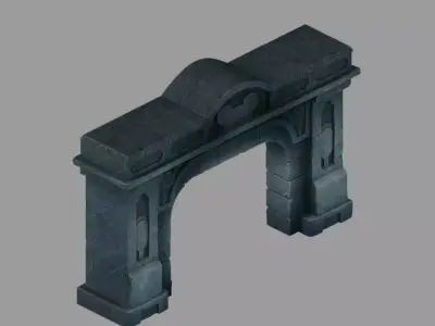 The Palace - Shimen 02 3D model
