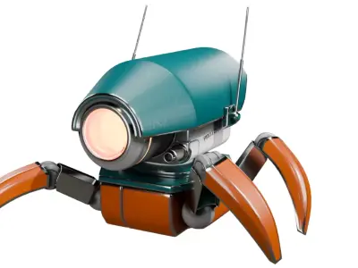 Sci-fi Robot 3D model